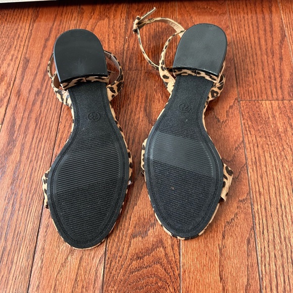 NWOT target cheetah print dress sandals - Picture 4 of 4